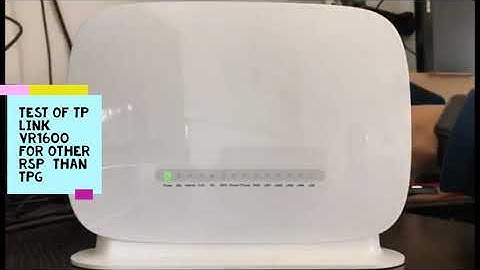 TP link vr1600v