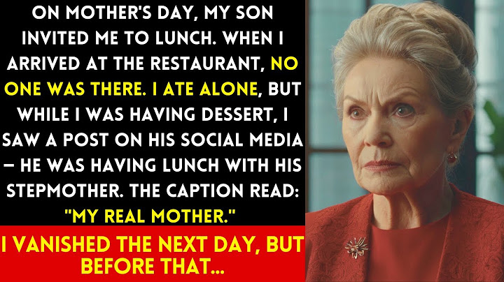 I SAT ALONE ON MOTHER’S DAY — WHILE MY SON SMILED AT HIS STEPMOM, CALLING HER “MOM.” SO I…