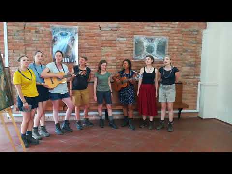 გერმანელი სკაუტები ქუთაისის ტურიზმის ცენტრში. German Scouts in Kutaisi Tourism Center.