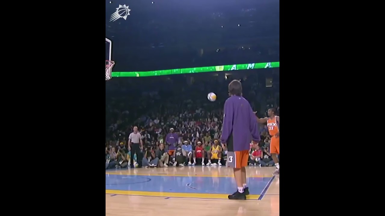 Nash & Amar'e in the 2009 Dunk Contest