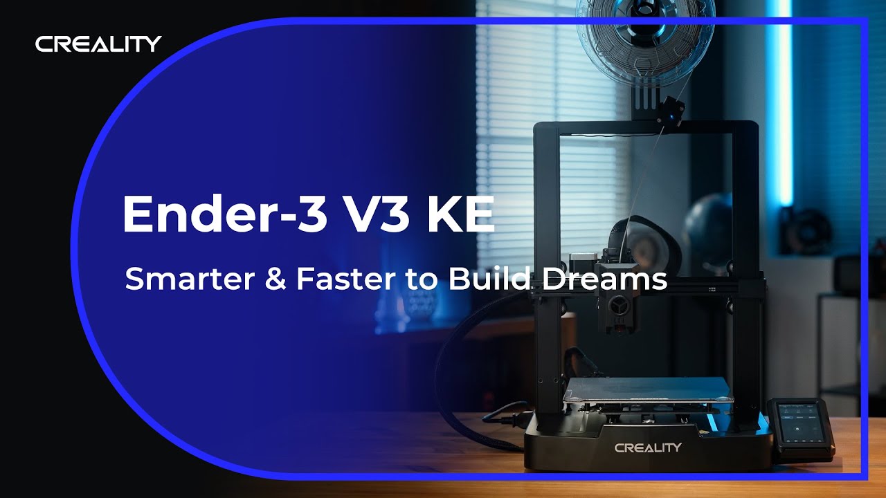 Creality Ender 3 V3 KE - 500 mm/s - Mise à niveau automatique