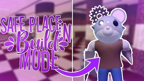 I Recreated the Safe Place in Build Mode! | Piggy Build Mode Map