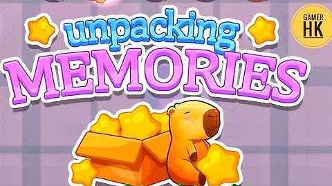 Perfect Tidy Unpacking Memories Level 1 2 3 4 Walkthrough Solution