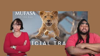 mufasa the lion king 2024 trailer REACTION