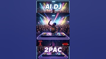 🎶 #AI DJ 2PAC Shakur On The 1’s & 2’s 🔥 | “How Do U Want It” DJ PAC Set | #Shorts 🎧