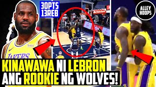 Lebron James KINAWAWA ang Rookie ng Wolves! No TrezPassing kay Trezl Harrel! Lakers vs Wolves