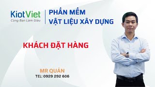 Phần mềm VLXD KiotViet - Khách đặt hàng | Hỗ Trợ Quản Lý