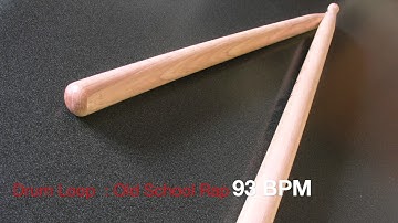Drum Loop - Old School Rap 93 Bpm VD