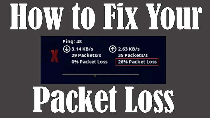 How to Fix Packet Loss when it is your ISPs Fault