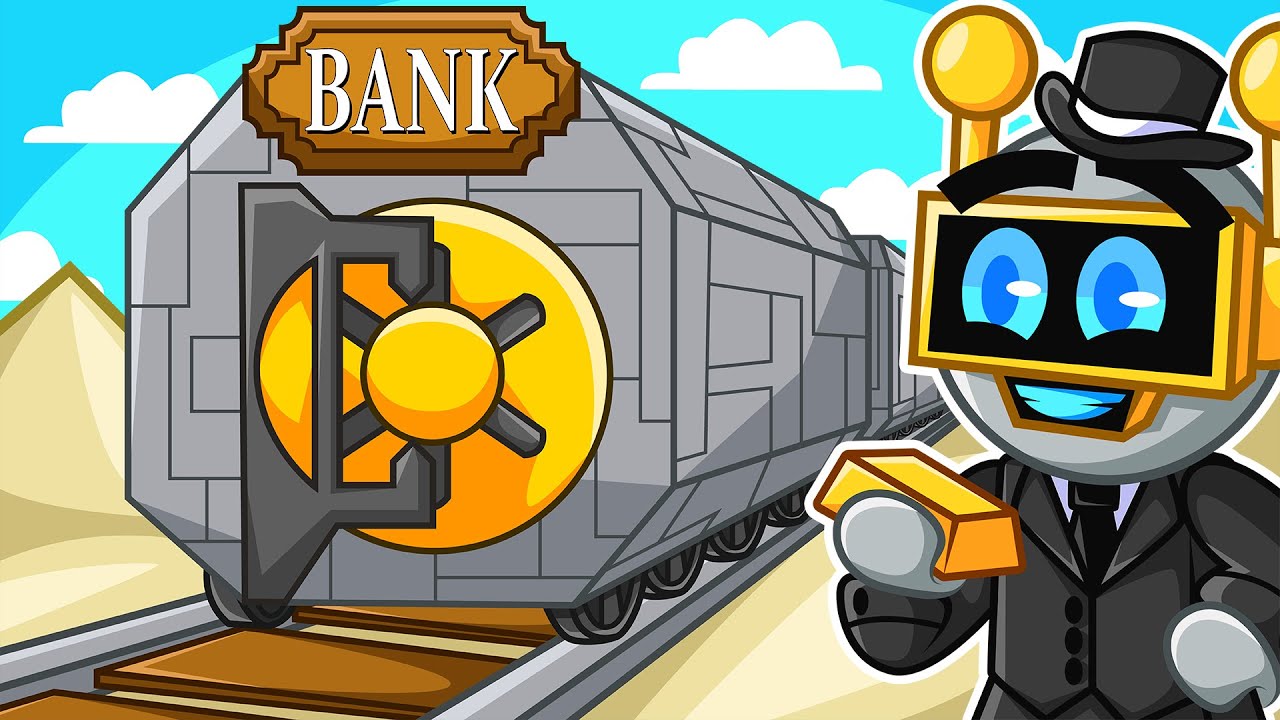 ¡CONSTRUÍ un BANCO REPLETO de ORO en ROBLOX DEAD RAILS! (sprunki)