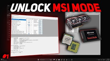 Fix Input Lag & Stutters – Unlock MSI Mode in Windows! – Tweaking Tools #1