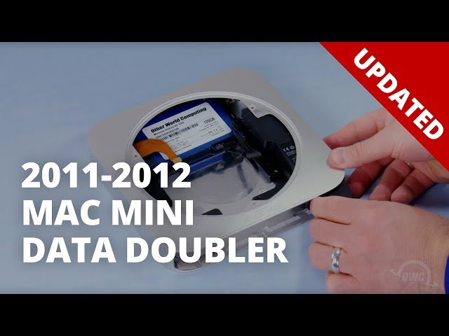 How to Install a Second Drive Inside a 2011-2012 Mac mini with the OWC Data  Doubler - YouTube