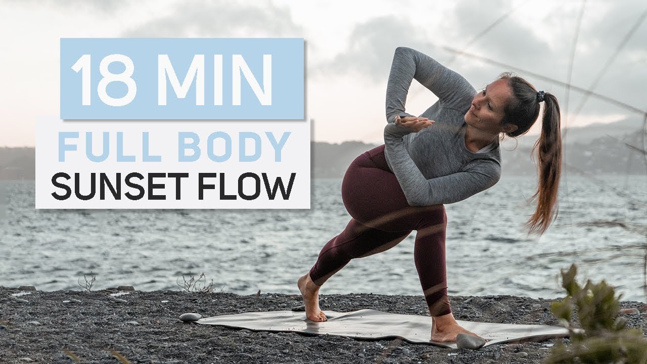 Full Body Vinyasa Flow | Sunset Yoga - YouTube