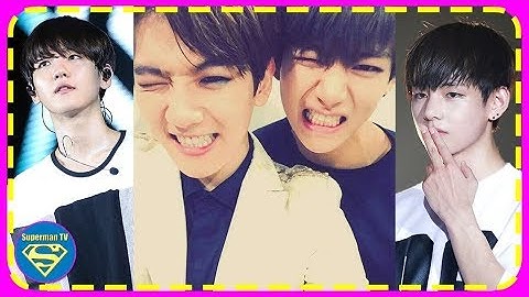 EXO Baekhyun and BTS Taehyung