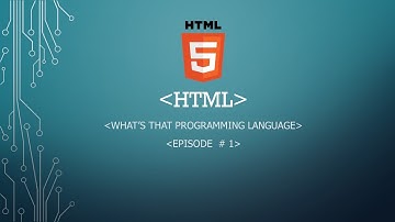 Introduction to HTML | Beginners HTML tutorial - e1- What