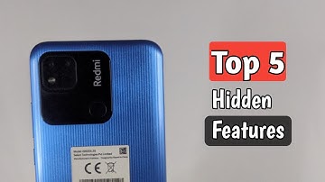 Xiaomi Redmi 10A Top 5 | Hidden Features, You Must, Tips & Tricks
