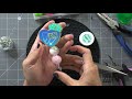 Badge Reels.  How to add beads and decorate the snap of a badge reel.  Acrylic badge reel tutorial.