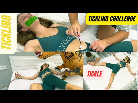 Romantic tickling Challenge: Husband's Love Language to Surprise Wife | reaction #tickling #tickles