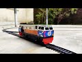 RUNNING SESSION TRAIN LOCOMOTIVE SIMULATOR / LOCOMOTIVE TRIAL / ASMR / MINIATURE TRAIN