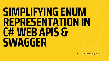 Simplifying Enum representation in C# Web APIs & Swagger