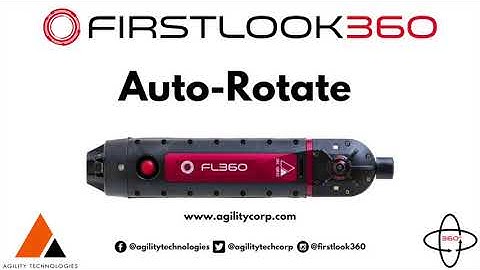 FirstLook360 Search and Rescue Camera -  Auto-Rotate Feature