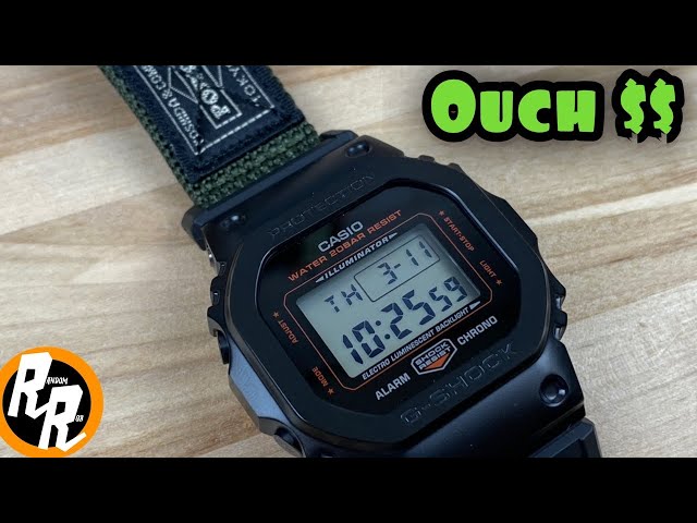 G-Shock GM-5600EY Porter 85th anniversary - YouTube