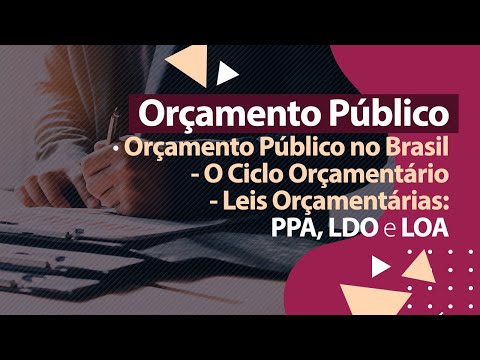 Vídeo: As dotações são recursos financeiros para organizações orçamentárias