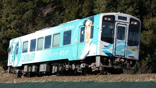 天竜浜名湖鉄道TH2100形TH2103(キャタライナー) 124 普通 掛川行き 天浜線 敷地～遠江一宮 区間