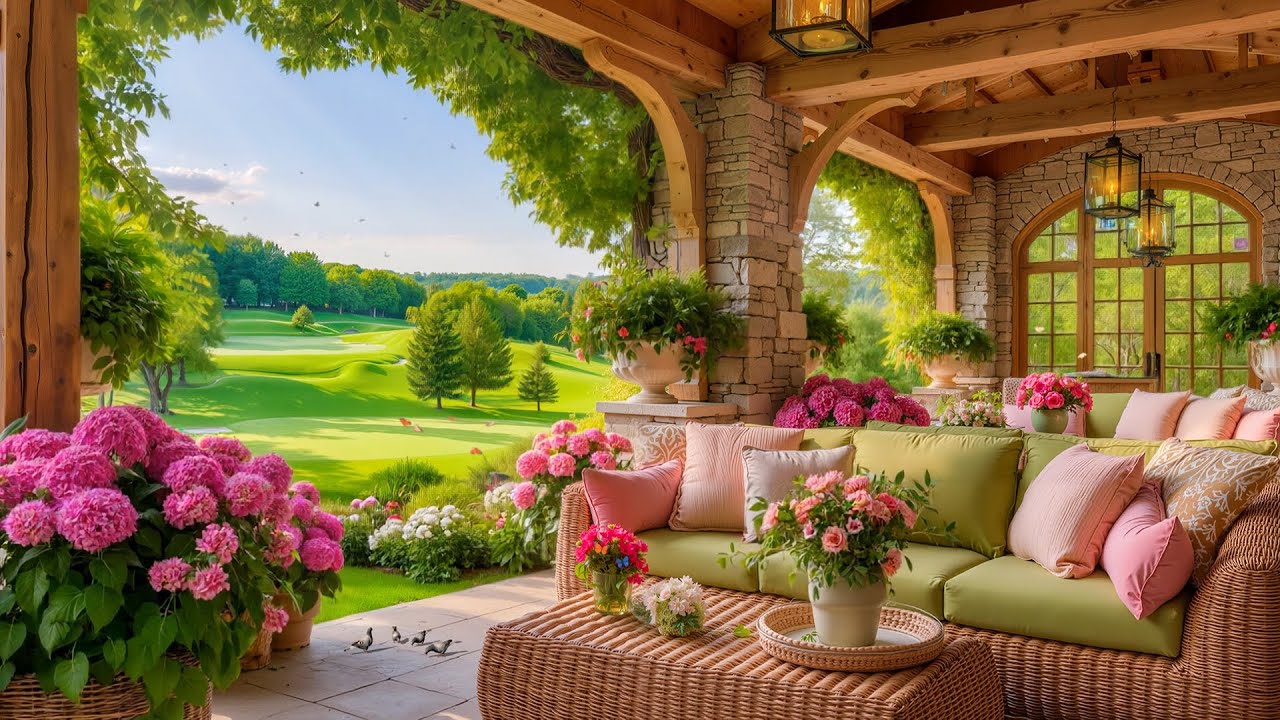 Study and Relax by the Porch: Peaceful Morning Nature Ambience with Gentle Piano and Bird Songs Study and Relax by the Porch: Peaceful Morning Nature Ambience with Gentle Piano and Bird Songs