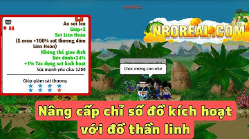 Ngọc Rồng Real | Nâng cấp chỉ số sét kích hoạt với đồ thần linh quá mạnh !