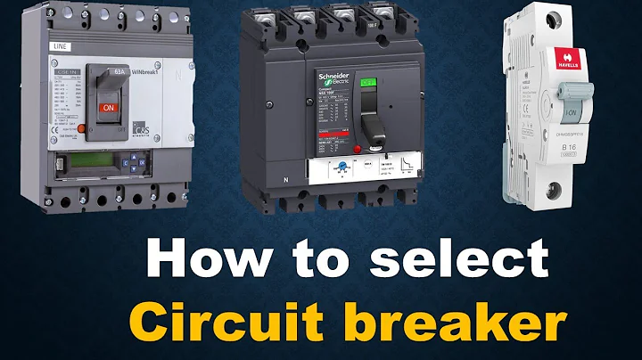 How to select circut breaker Size Selection of mccb rating