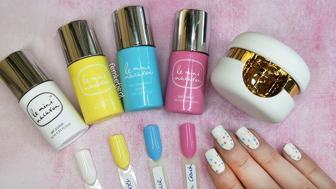 Le Mini Macaron Mini Gel Nail Polish Kit - 5ct : Target