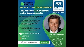 The Webinar on AI Driven Future Smart Cyber Space Security
