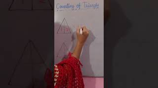 Counting of Triangles | Figure Counting Reasoning | #Shorts | #YouTube_shorts