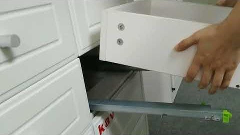 full extension concealed drawer slides push to open under mount drawer slides