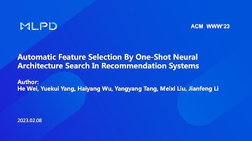 AutoFSS:Automatic Feature Selection By One-Shot Neural Architecture Search In Recommendation Systems
