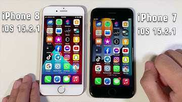 iPhone 8 vs iPhone 7 - iOS 15.2.1 in 2022 Speed Performance