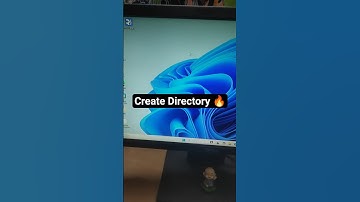 Create Directory 🔥|  Day-0362 | Windows Tips #window #techreels #reel #short #windows11tips