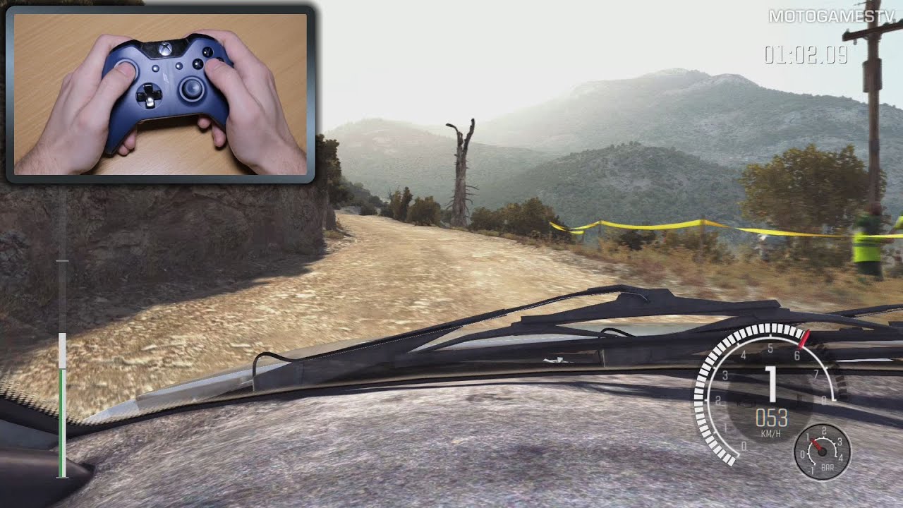 dirt rally with controller dirt rally with controller