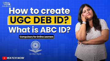 How to make a UGC-DEB-ID? Complete Tutorial 💯