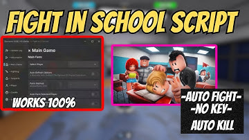 [NEW 2025] Fight In A School Script — Auto Kill, Kill Aura & Fast Punch (No Key / Pastebin)