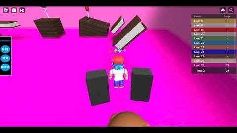 Roblox Speed Run 4 MIRROR MODE: Level 17-29: Part 3