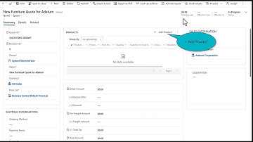 D365 Business Central Quote to Cash in D365 Sales Video Demonstration