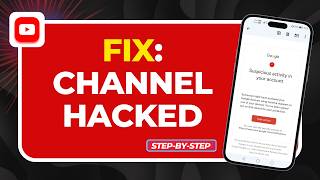 How to Fix Youtube Channel Hacked