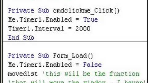 That annoying program tutorial, pt. 1