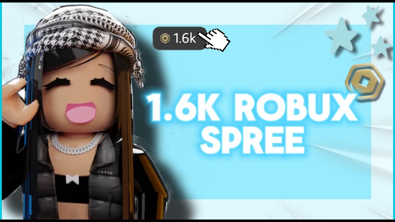 1.6k ROBUX SHOPPING SPREE || roblox - YouTube
