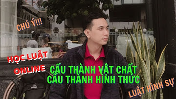 Cấu thành tội phạm vật chất, cấu thành tội phạm hình thức?  | Học luật online | Luật Hình sự