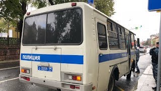 Акция бессрочного протеста в Москве на Чистых прудах / LIVE 04.10.18