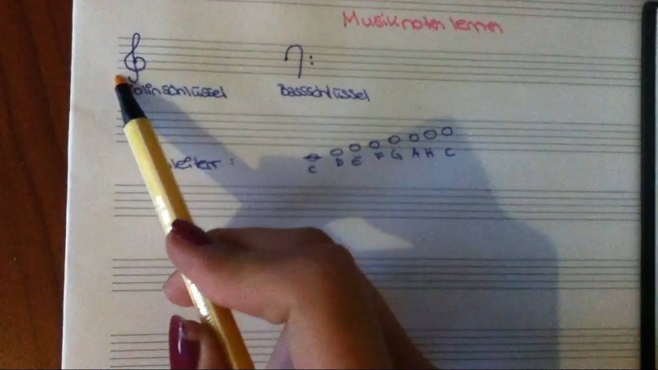 tutorial musiknoten lernen noten lernen für anfänger