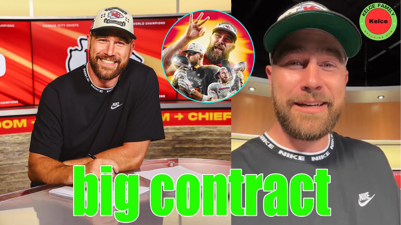 OMG Travis Kelce Breaks Record With Most Expensive Contract In NFL OMG Travis Kelce Breaks Record With Most Expensive Contract In NFL